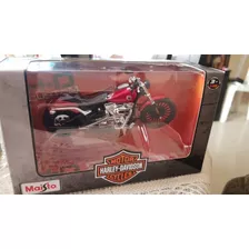 Moto A Escala 1:18 Harley Davidson Motocicleta Maisto 