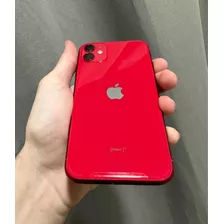 iPhone 11 (64 Gb) Apple - Rojo Con Cargador Original Y Funda