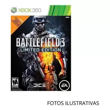 Jogo Xbox 360 Battlefield 3: Edição Limitada - Mídia Física.