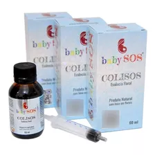 Baby Sos Colisos Floral P/ Agitação E Choro Nas Cólicas 03un