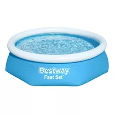 Piscina Inflável Bestway Fast Set 1.880 Litros 2,44m X 61cm