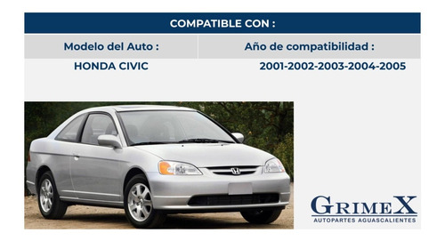 Espejo Civic Coupe 2001-2002-2003-2004-2005 Electrico Ore Foto 3