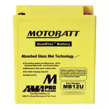 Bateria Motobatt Agm Mb12u