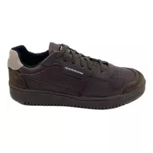 Zapatillas Narrow Hombre Urbana Cuero Vacuno Art 9821