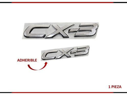 Emblema Para Cajuela Compatible Con Mazda Cx-3 2016-2020 Foto 2