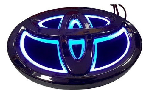 Genial Luz Led Con Logotipo De Coche Con Emblema Toyota