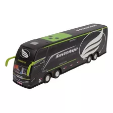 Miniatura Ônibus Santo Anjo G8 Dd Black Lançamento 4 Eixos.