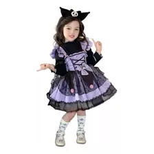 Bonito Vestido De Princesa Lolita Para Niñas De Kuromi Kitty