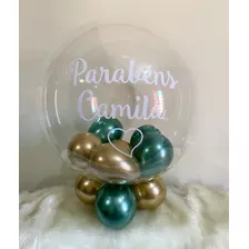 Baloes Bubble Com Nome Personalizado Balão Para Aniversario