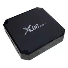 Convertidor De Señal Tv Box Rom 16 Gb Ram 2gb X 96 Mini Color Negro
