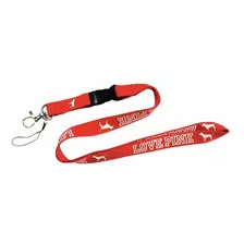 Lanyard Pink De Victoria Secret Porta Credencial O Llaves