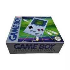 Caixa Vázia De Madeira Mdf Game Boy Clássico Em Português