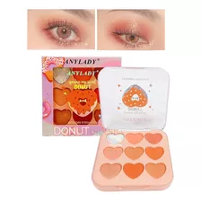 Paleta De Sombras De Ojos Brillo