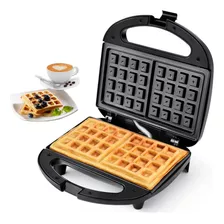 Máquina Waffles Eléctrica Waflera Maquina Para Hacer Waffle