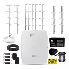 Kit Cerca Elétrica Jfl Ecr 10 60 Metros Haste M 75 Cm