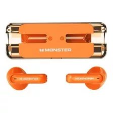 Audífonos Inalámbricos Bluetooth Monster Xkt08 Lujo Naranja