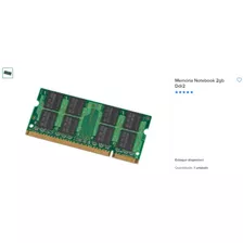 Memória Notebook Positivo Firstline Amazon Ddr2 2gb