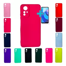 Funda Para Xiaomi Redmi Note 12s Protector Y Vidrio 