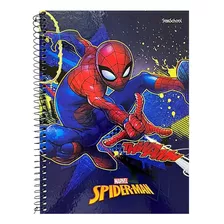 Caderno Escolar 10 Matérias Homem Aranha Jandaia Spider-man