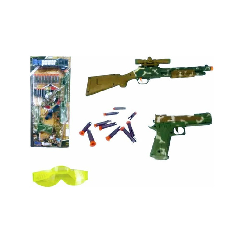 53 cm Grande Brinquedo Elétrico Atirador Arma Rifle Nerf Arma de Plástico  Macio 20 balas 1 Alvo Gun Set Jogo CS Ao Ar Livre Brinquedo Do Menino Do  Presente Do Partido - AliExpress