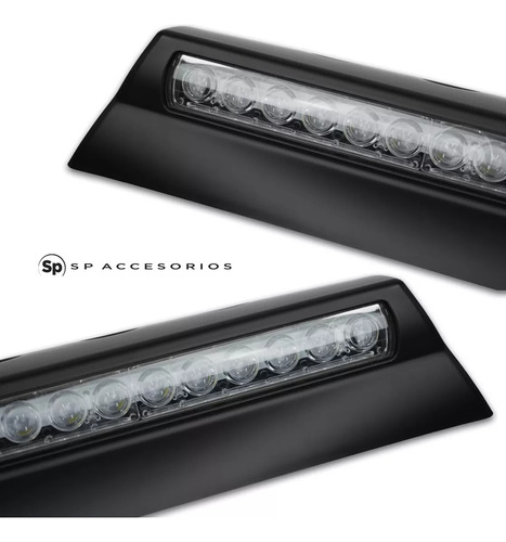 Diadema Moldura Barra Techo Led  Nissan Np300 Frontier 2020 Foto 3