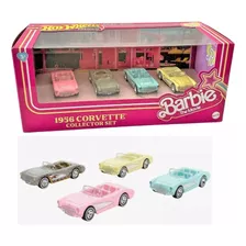 Corvette Barbie The Movie Pack 4 Hot Wheels Filme 1/64