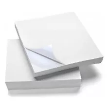 Papel Off Set Adesivo 180g - A4 210x297 - 100 Fls