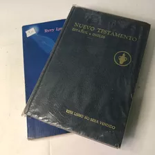 Kit 2 Livros Anjos Mensageiros Da Luz E Nuevo Testamento Español E Ingles