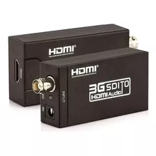 Conversor Adaptador Sd-sdi, Hd-sdi E 3g-sdi Para Hdmi V1.4