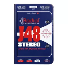 Caja Directa Activa Estéreo P/instrumento Radial J48 Stereo