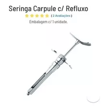 Seringa Carpule C/ Refluxo - Ótima Qualidade - Infinity 3un