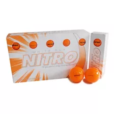 Bola Nitro White Out (paquete De 15), Naranja