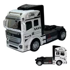 Caminhão Miniatura De Ferro Truck Fricção Carreta Carroceria