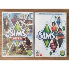 Jogo Pc Dvd Rom The Sims 3 + Pets Físico