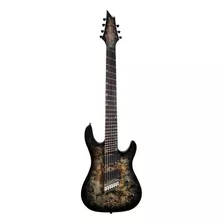 Guitarra Cort Kx 500ms Sdb 7 Cordas Mult-escala S.d Black