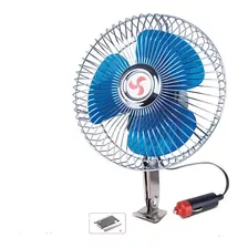 Ventilador Metalico 8 Pulgadas 24v Universal Plateado 220mm