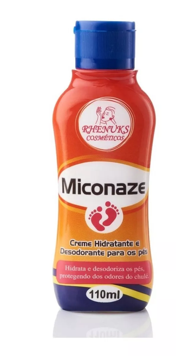 Creme Hidratante Desodorante P/ Pés Micoze Miconaze Rhenuks Tipo De Embalagem Pote
