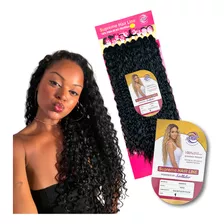 Cabelo Cacheado Bio Fibra Premium 75cm 300g Karen Ser Mulher