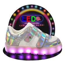 Tênis De Led Recarregável Usb 023