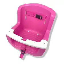 Balanço Infantil Rosa Plastico Bebe Criança Corda Resistente