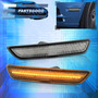 For 19-22 Ford Ranger Front Bumper Clear Led Side Marker Aac