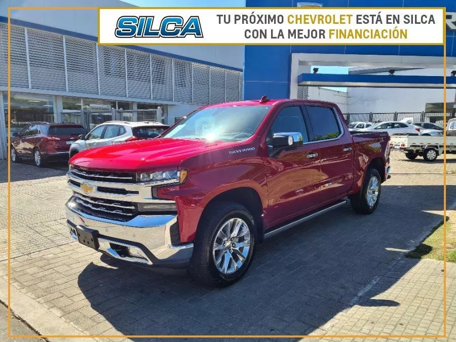 Chevrolet Silverado Ltz 3.0 Diesel 2021 Rojo 0km