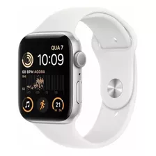 Apple Watch Se 2 Gps Prata 40mm 100% Vitrine Zero Lindo Nfs