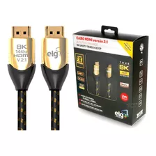 Cabo Hdmi 2.1 8k Real 240hz Dolby Vision 48gbps 2m - ELG