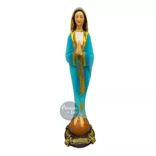 Imagem Católica Nossa Senhora Do Silêncio 30cm Linda