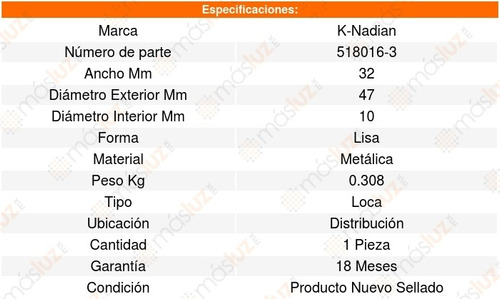 Polea Tensora Distribucion Lynx 4cil 1.9l 87_92 8593032 Foto 3