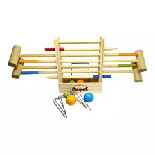Jogo De Croquet Brinquedos Infantil Externos Pedagógicos
