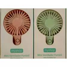 Mini Ventilador Portátil 3 Velocidades Portátil Ligero 