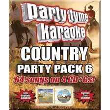 Various Artists Party Tyme Karaoke: Paquete De 6 Cd Para Fie