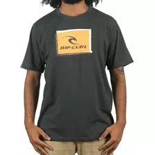 Camiseta Rip Curl Icon Trash Black Marle Rip Curl